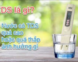 TDS không thể test được những chất gì?